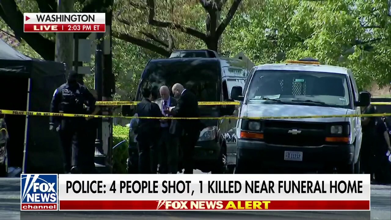 Four people shot, one killed in Washington, DC shooting