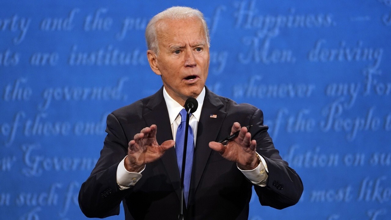Joe Biden distances himself from progressives
