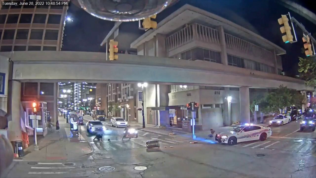 Detroit police release video of three-wheeler nearly running over officer in an attempt to flee