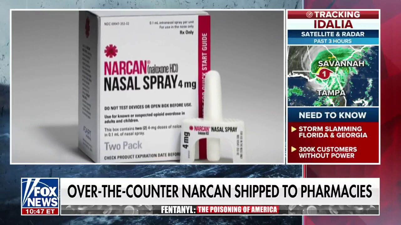 Over-the-counter Narcan set to hit pharmacy shelves
