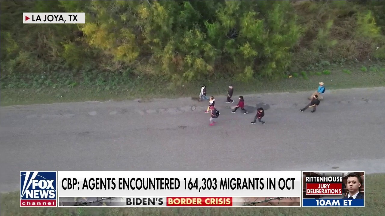Migrant encounters over 160,000 in October, as border surge continues