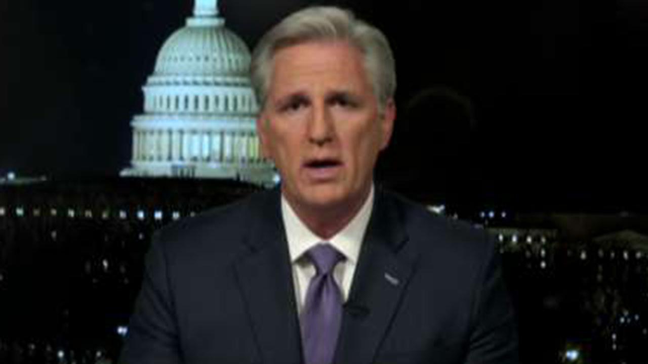 Rep. Kevin McCarthy says President Trump has made Americans safer