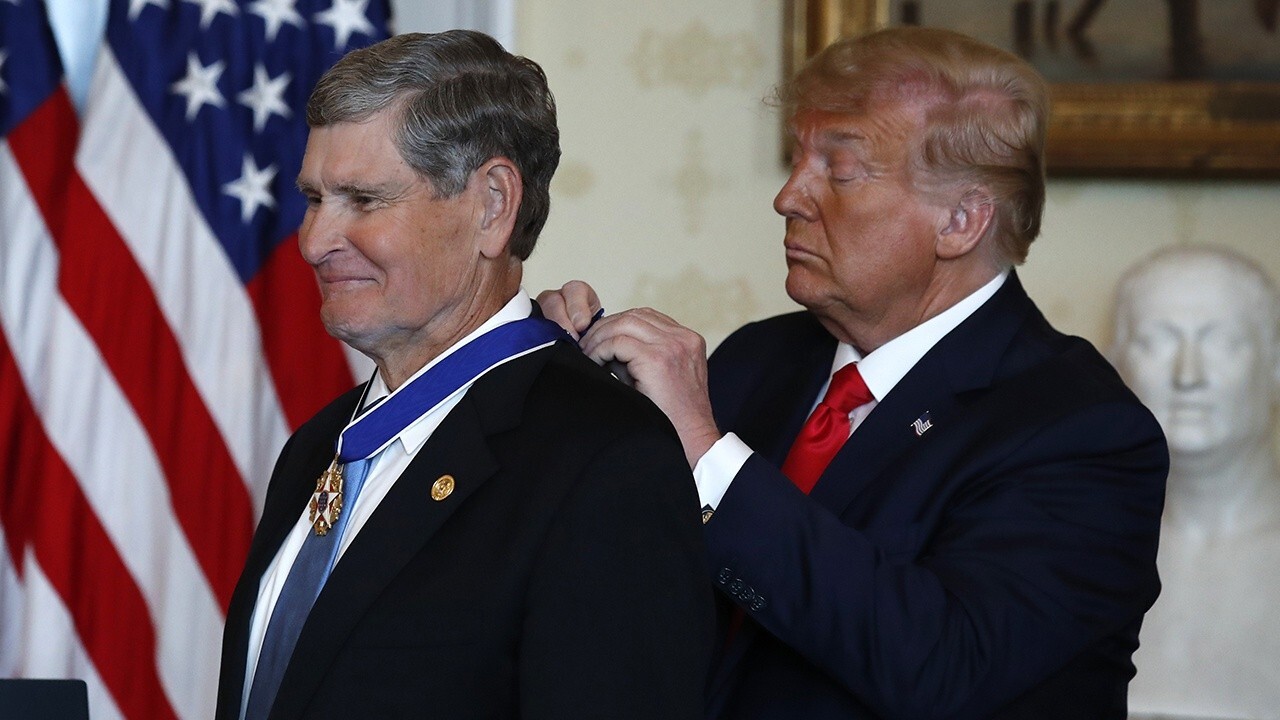President Trump presents Presidential Medal of Freedom to Jim Ryun