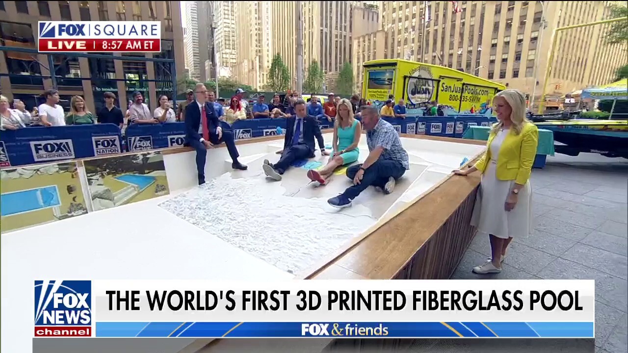 San Juan Pools creates world's first 3D printed fiberglass pool