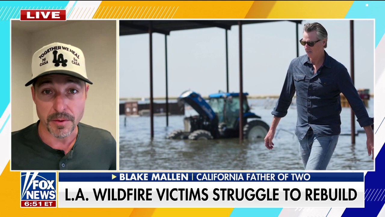 California resident 'frozen' waiting for permit to rebuild after wildfires