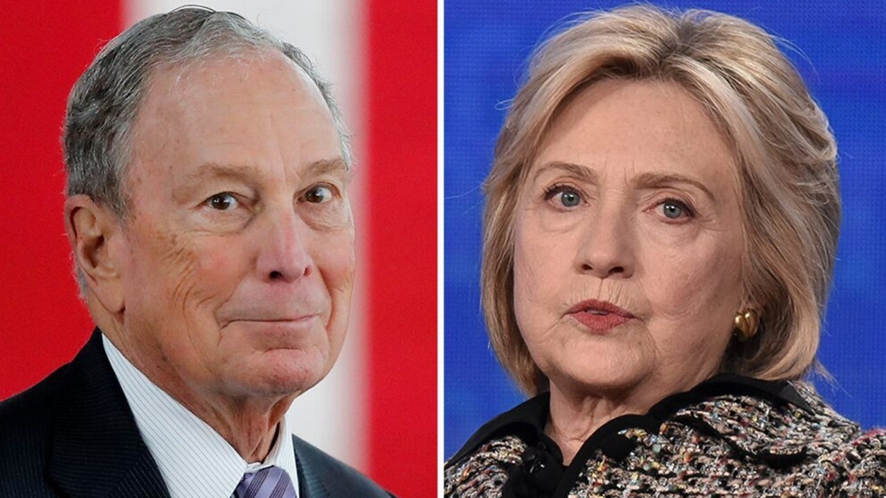 Hillary Clinton shuts down rumors she could be Michael Bloomberg's running mate