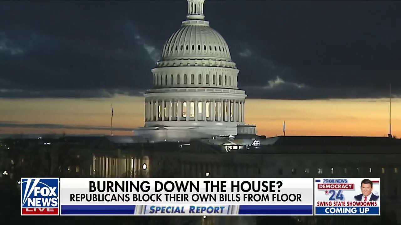 Republicans block their own bills from the floor