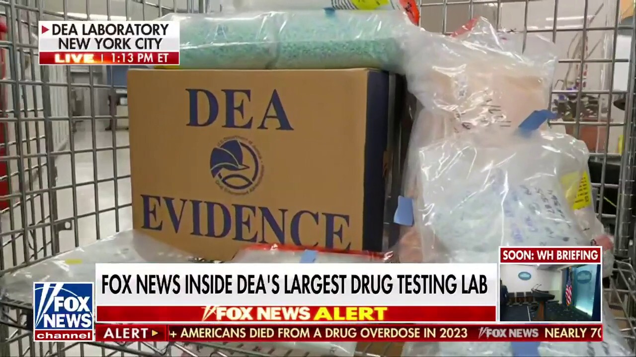  Fox News looks inside the DEA's drug testing lab