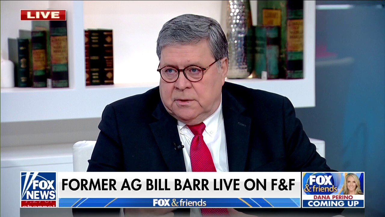 Bill Barr: 'Big lie' about Russian collusion tied Trump's hands in ...