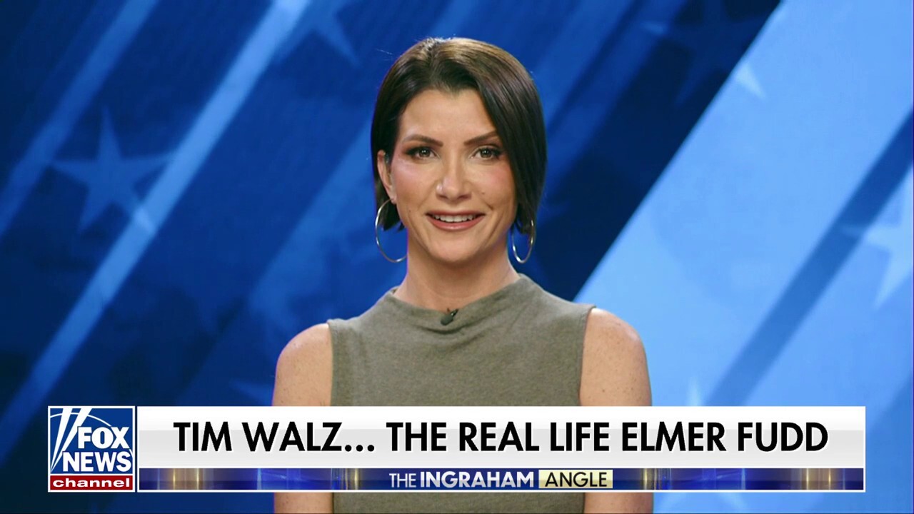 Nationally syndicated radio host Dana Loesch reacts to a video of Minnesota Gov. Tim Walz attempting to load his shotgun on 'The Ingraham Angle.'