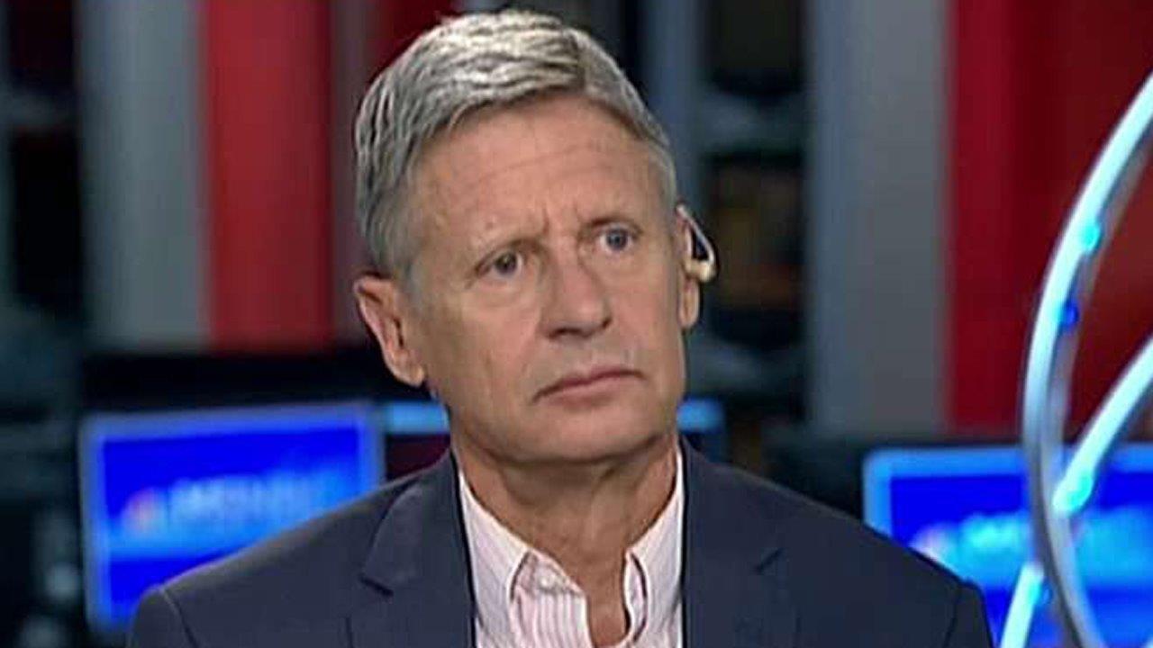 Gary Johnson: 'What is Aleppo?'