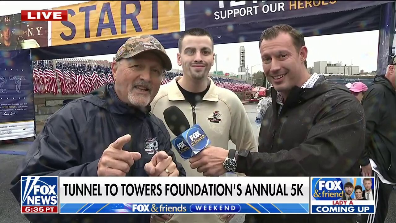 Tunnel to Towers kicks off their 5K run to honor Sept. 11 heroes