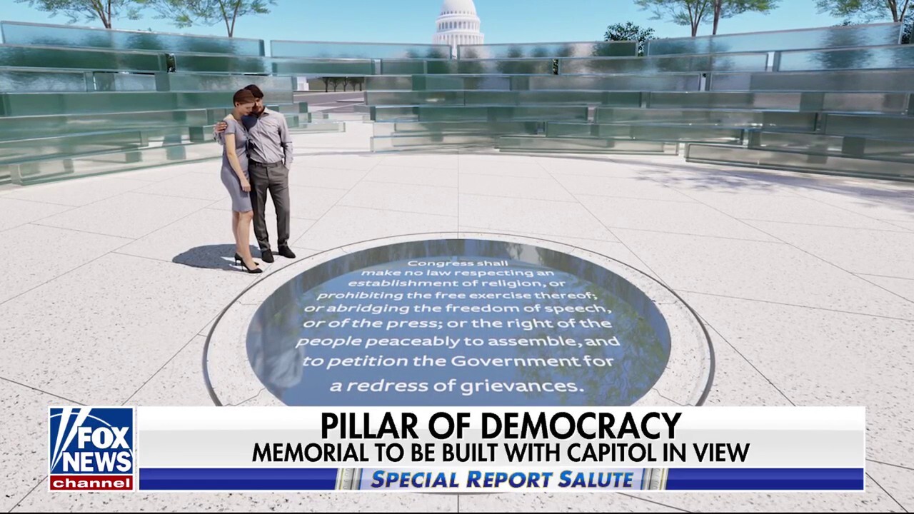 A first look at a new memorial on the National Mall that will honor fallen journalists