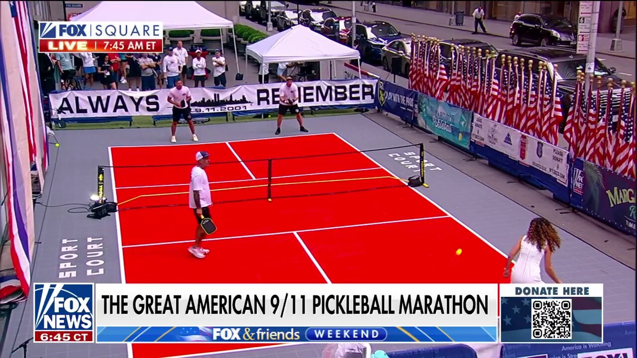 Pickle ball event honors Sept. 11 heroes