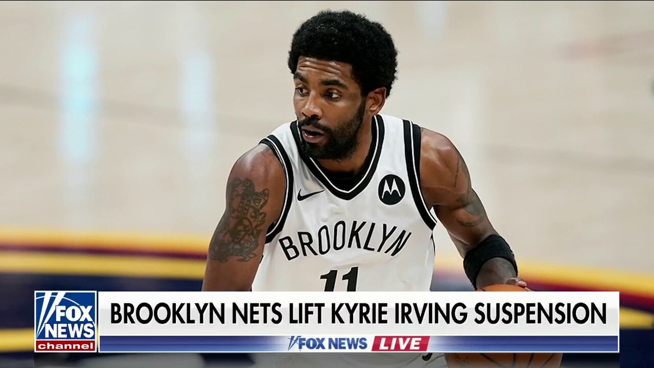 Kyrie Irving rejoins Nets, eligible to play Sunday following suspension