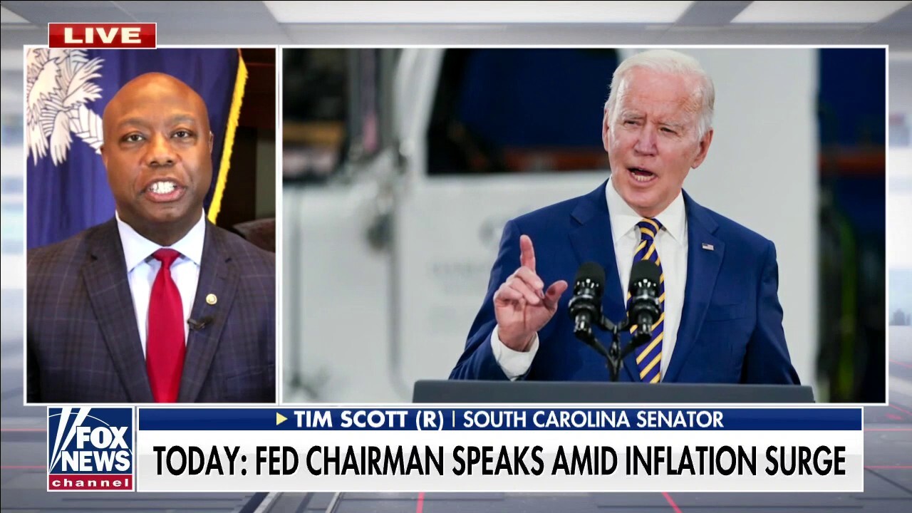 Sen. Tim Scott: This level of inflation is unprecedented, killing jobs