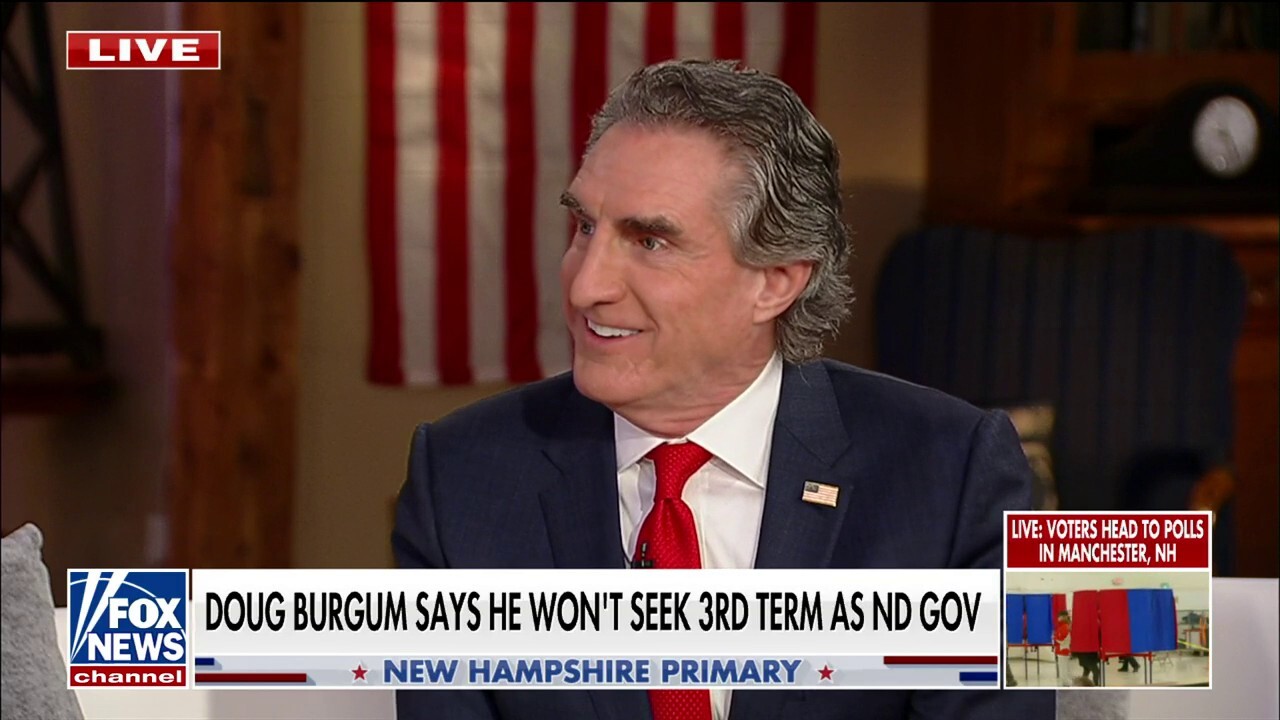 Doug Burgum rallies with Trump in New Hampshire: Picking him was 'easy'