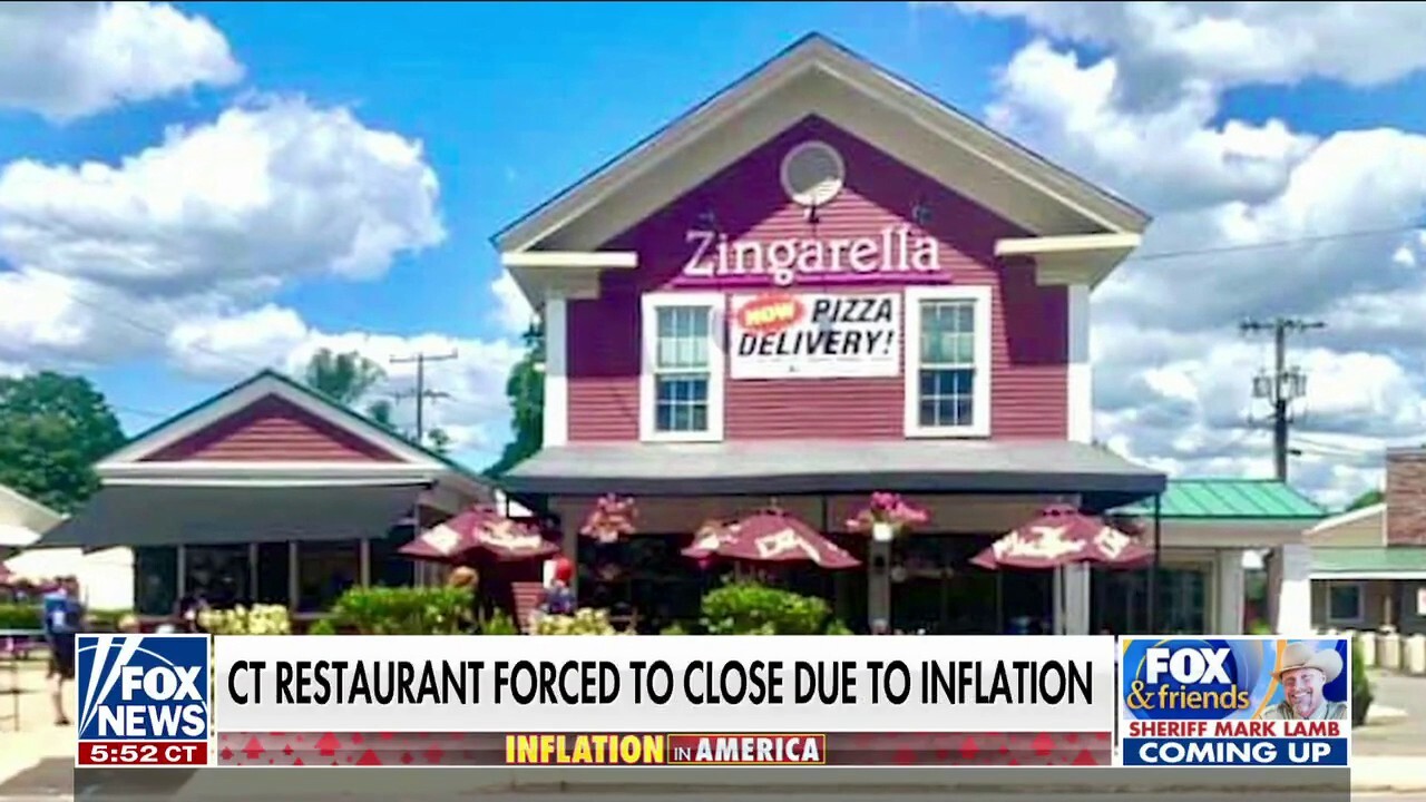 Mark Zommer, owner of Zingarella in Connecticut, says his costs have at least doubled due to inflation and rising fuel costs. He says it's 'too difficult to keep going.'