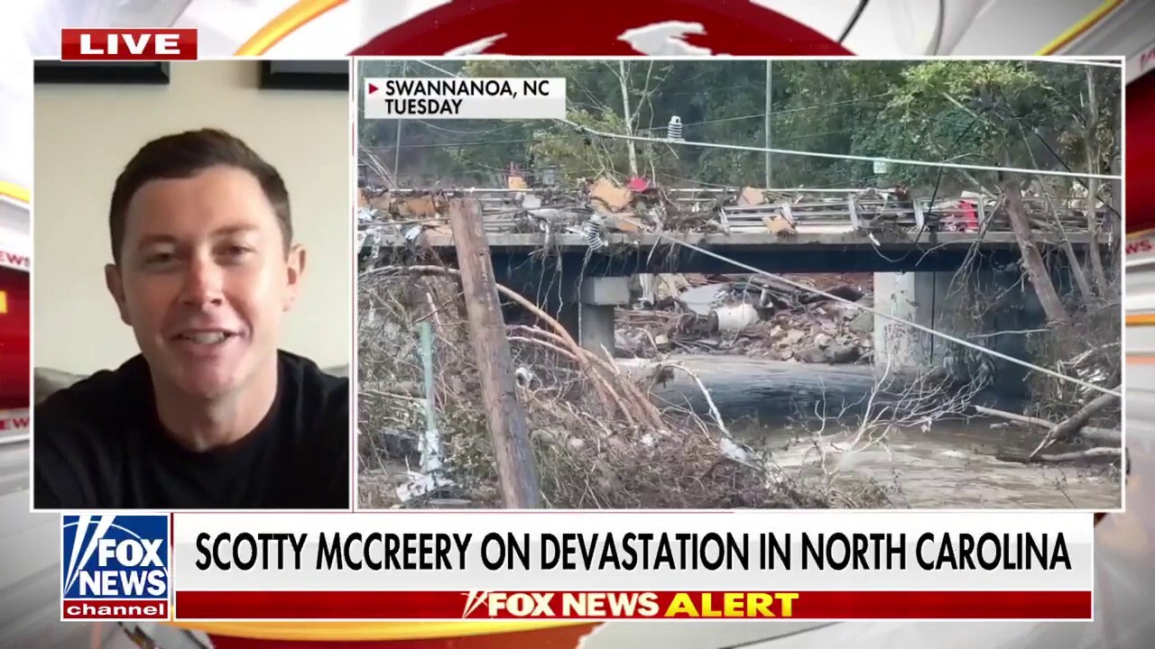 North Carolinians are 'coming together' after Hurricane Helene: Scotty McCreery