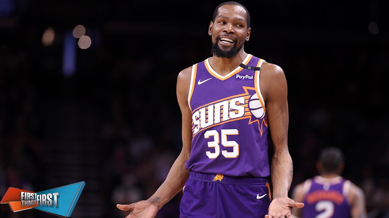 Nick Wright drops Kevin Durant-to-Houston Rockets mock trade & explains why Houston is the perfect fit | First Things First