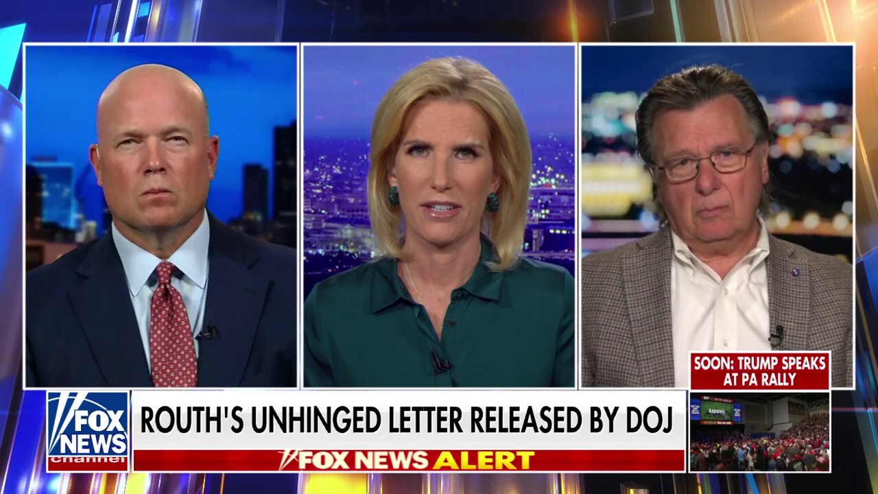 The DOJ releasing Routh's alleged letter was 'dangerous' and 'irresponsible': Matthew Whitaker