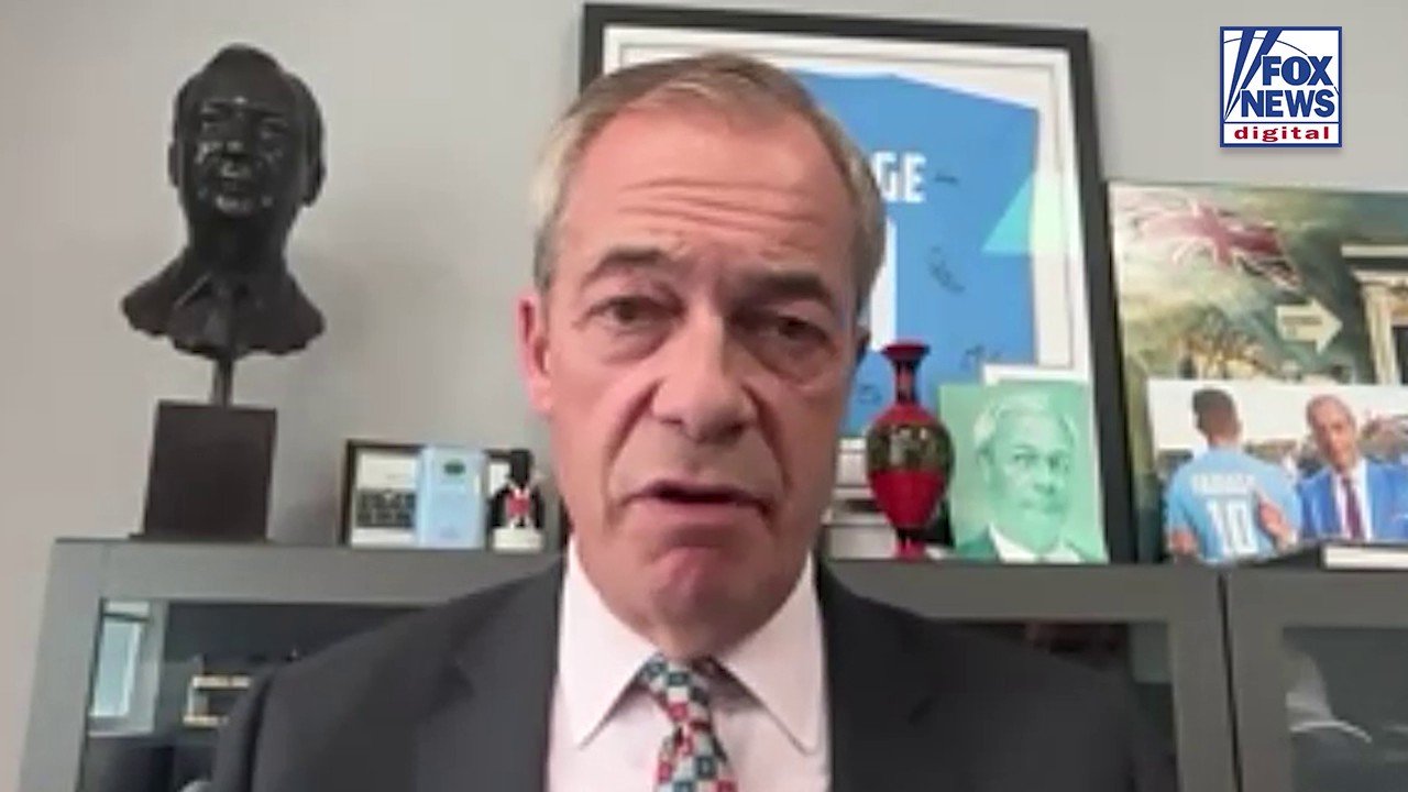 Nigel Farage warns Americans against Europe's immigration mistakes amid violent France riots