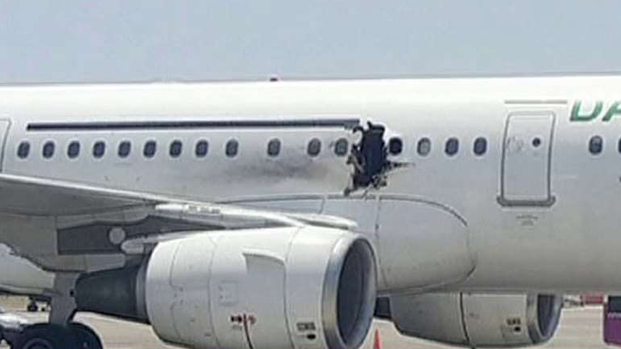 US officials believe bomb caused Somalia plane explosion