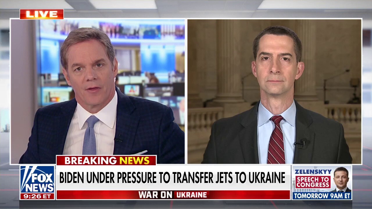 Sen Tom Cotton Rips Biden Over Foreign Policy Stance On Russia Iran Biden Projected Weakness 1299