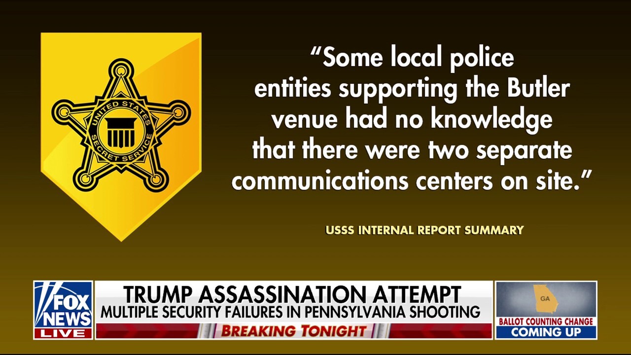 Secret Service admits shortcomings after Trump assassination attempt