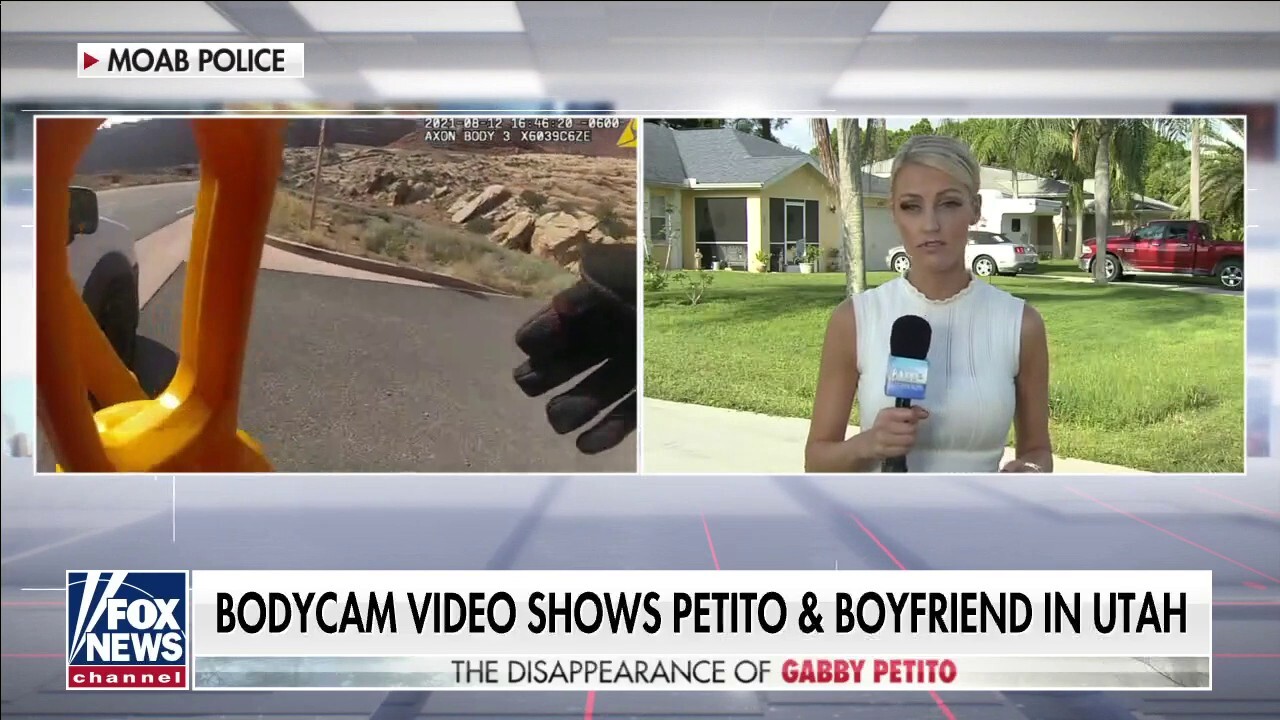 Police bodycam footage shows Gabby Petito and boyfriend in Utah