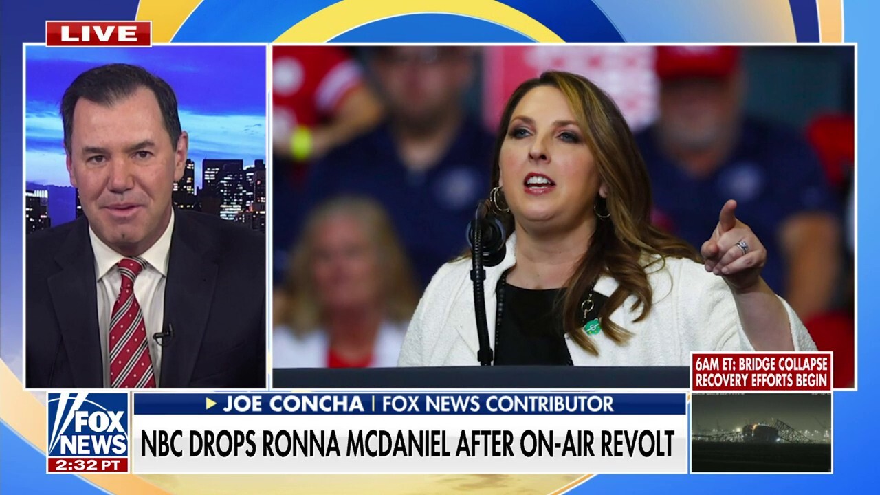 Консерваторите се натрупват срещу NBC News за отхвърлянето на Рона Макданиел дни след наемането: `Трябва да е нов рекорд`