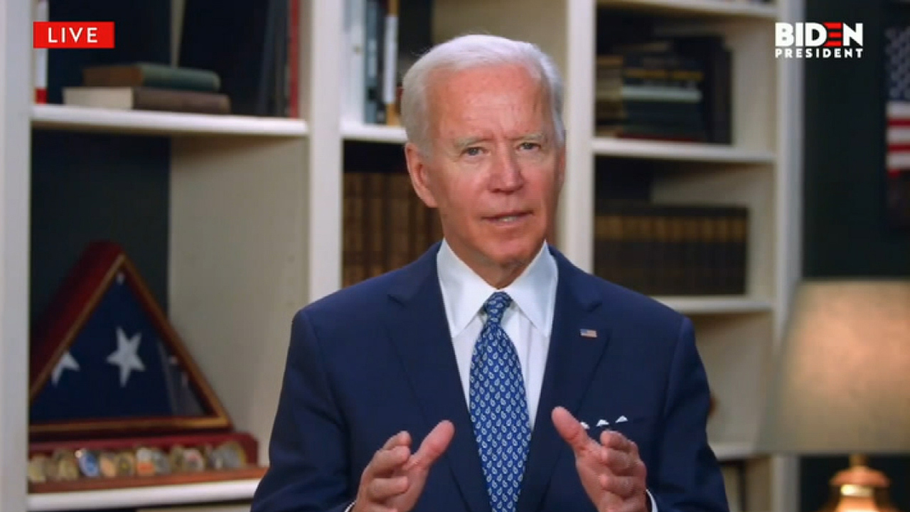 Biden: We can't hear 'I can't breathe' and do nothing