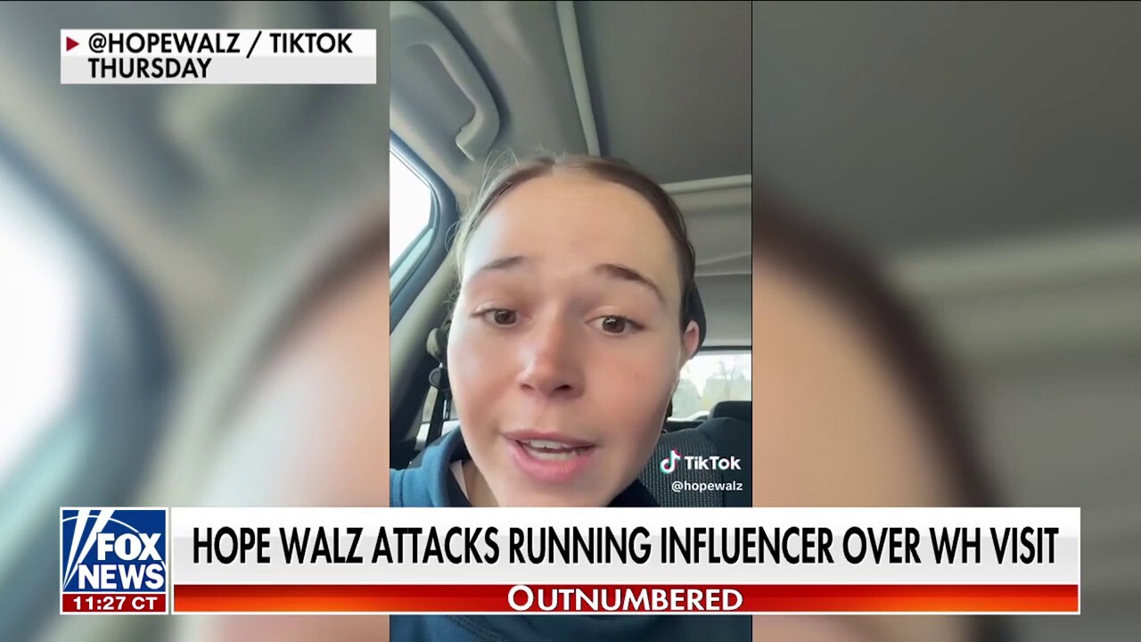 Tim Walz's daughter attacks influencer over White House visit: 'Insulting'