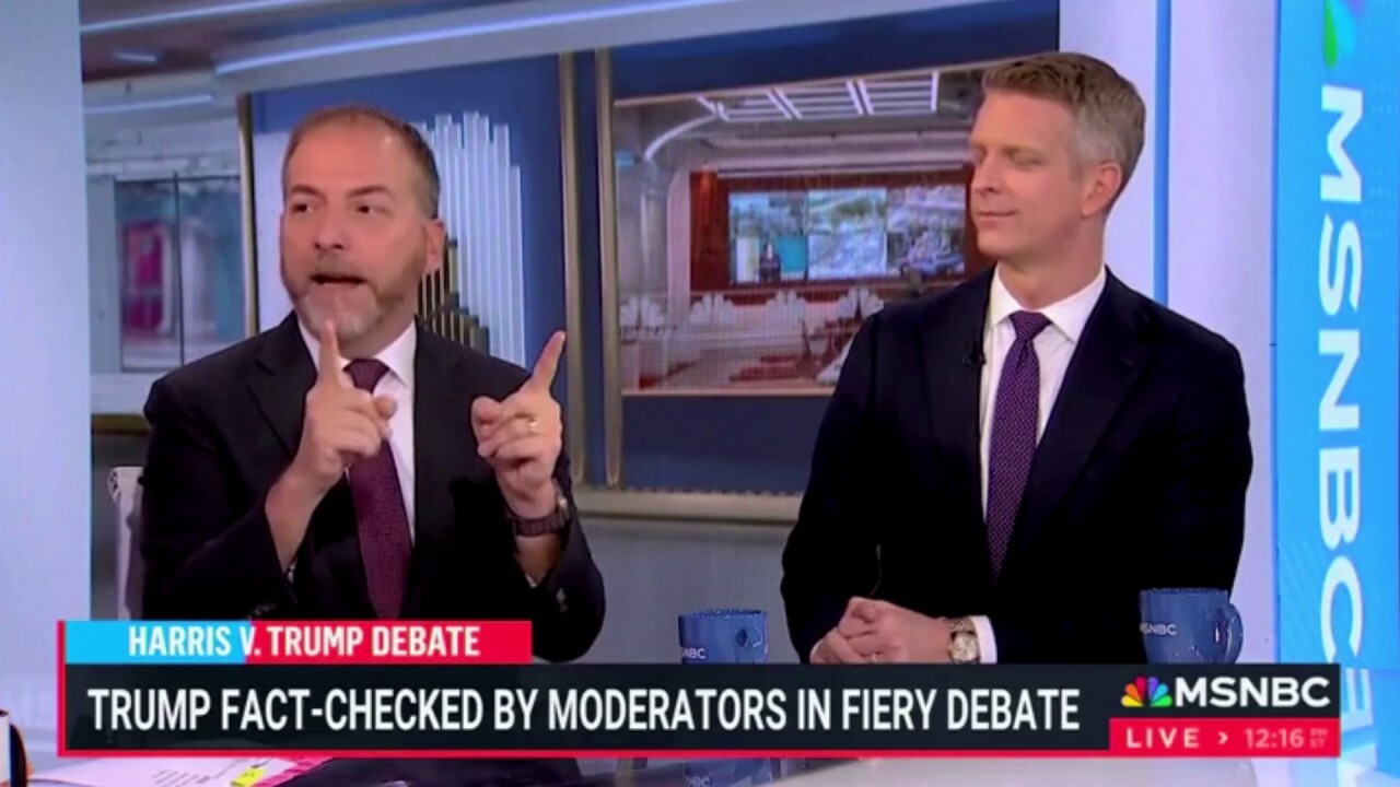 Chuck Todd reveals debate moment that showed why Biden 'couldn’t win this election'