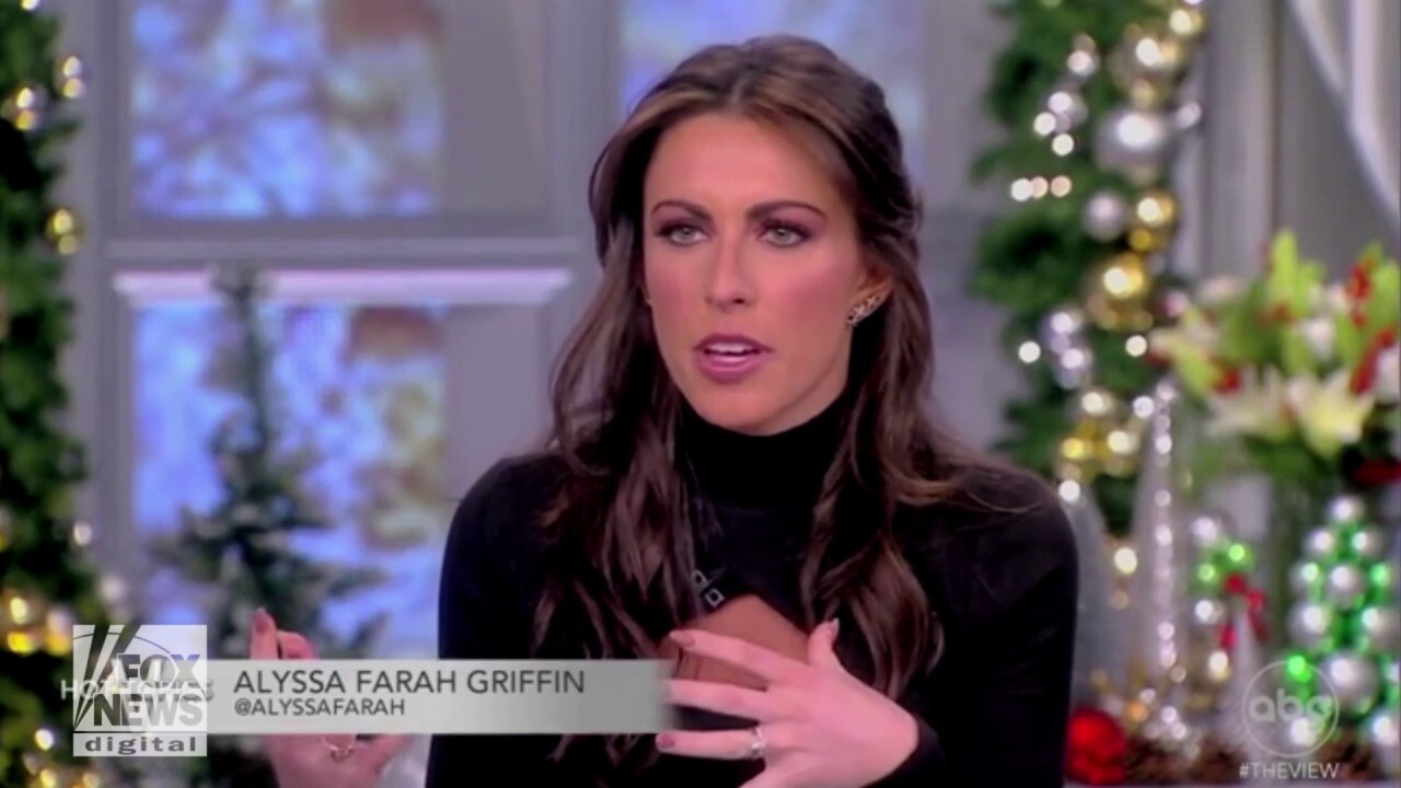 'The View' co-host Alyssa Farah Griffin says she can't 'get a word in' without being attacked by co-hosts