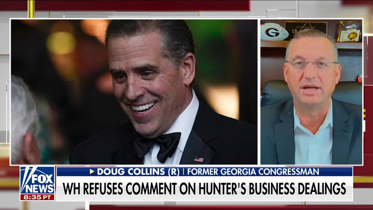 Biden has 'contradicted' himself on claims surrounding Hunter's business dealings: Doug Collins