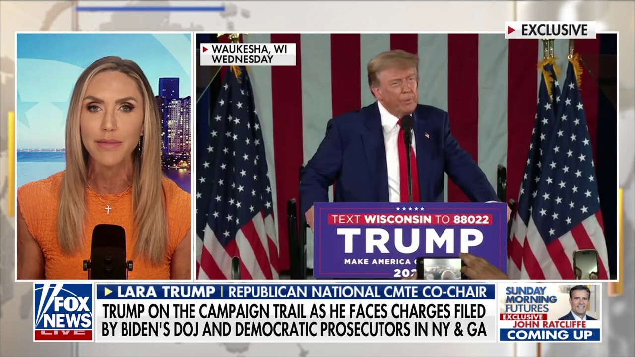 RNC co-chair Lara Trump weighs in on the former president's campaign amid NY v. Trump, the call for debates against President Biden and efforts to ensure a fair and transparent election.