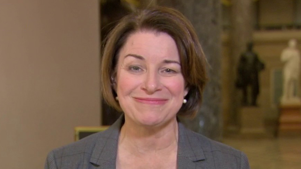 Sen. Amy Klobuchar reacts to defeat of motion to call witnesses at Senate impeachment trial, looks ahead to Iowa	