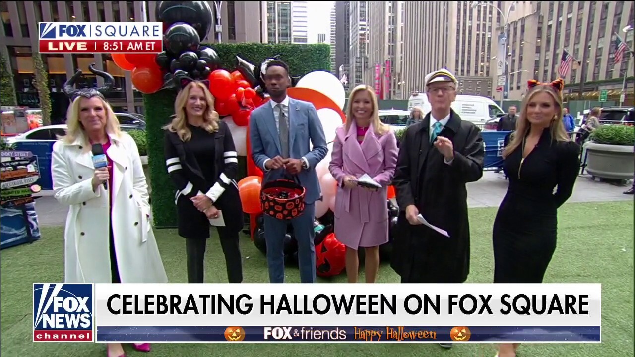 Celebrating Halloween on Fox Square!