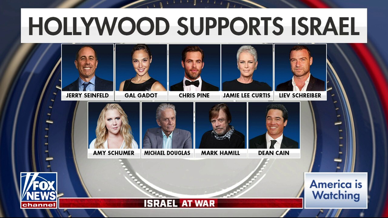 Hollywood community shows massive support for Israel