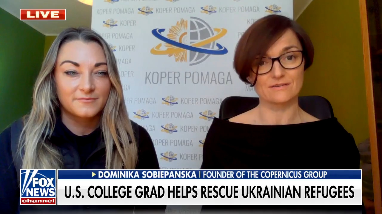 US college grad helps rescue Ukrainian refugees