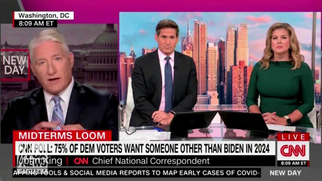 John King interprets new CNN poll showing 75% of Dems don’t want Biden reelected: Democrats are ‘frustrated’