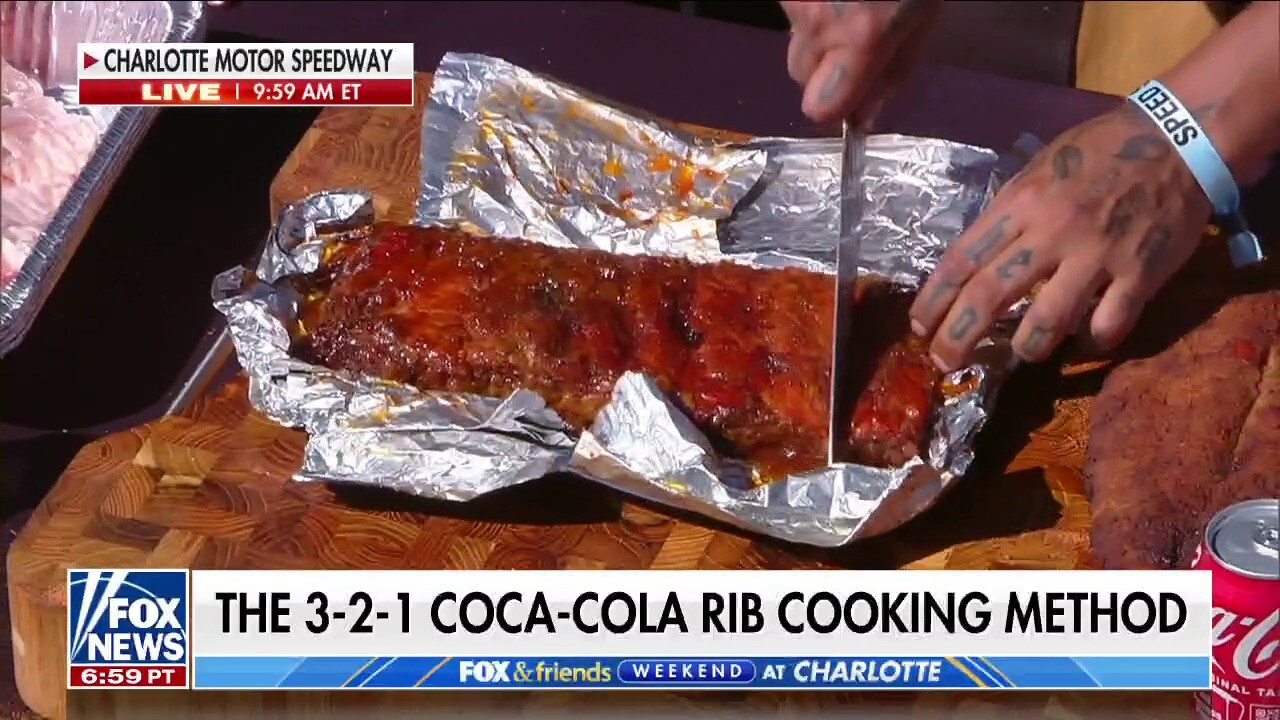 BBQ pit master shows how to make Coca-Cola ribs
