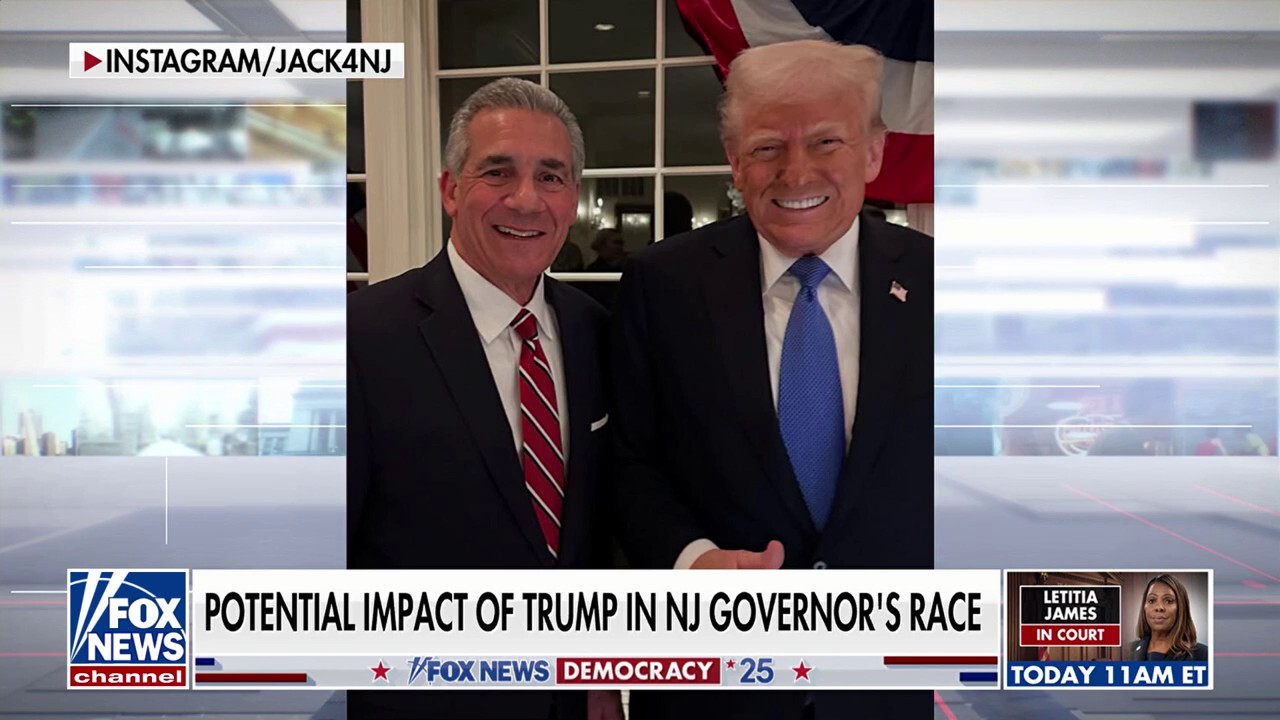 Trump to join Jack Ciattarelli in tele-rally ahead of NJ gubernatorial election