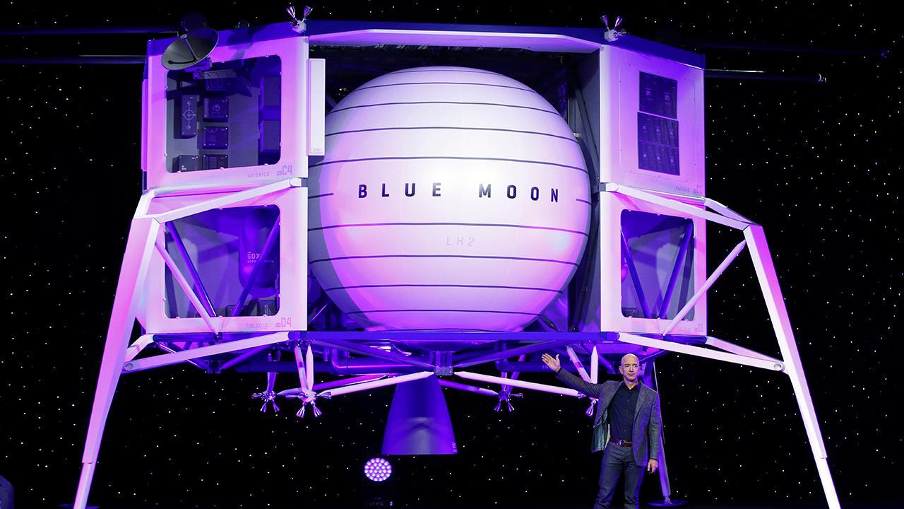 Amazon founder Jeff Bezos reveals spacecraft he wants to send to the moon