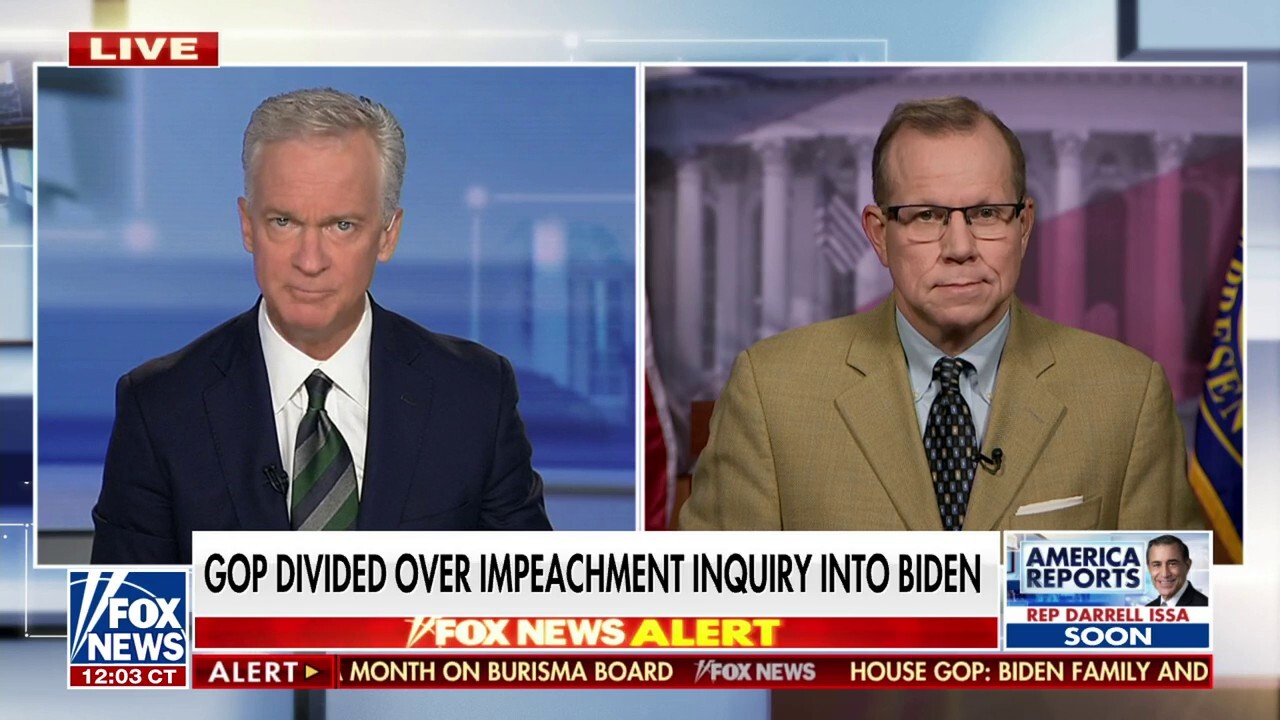 Republicans are divided on impeachment inquiry into President Biden