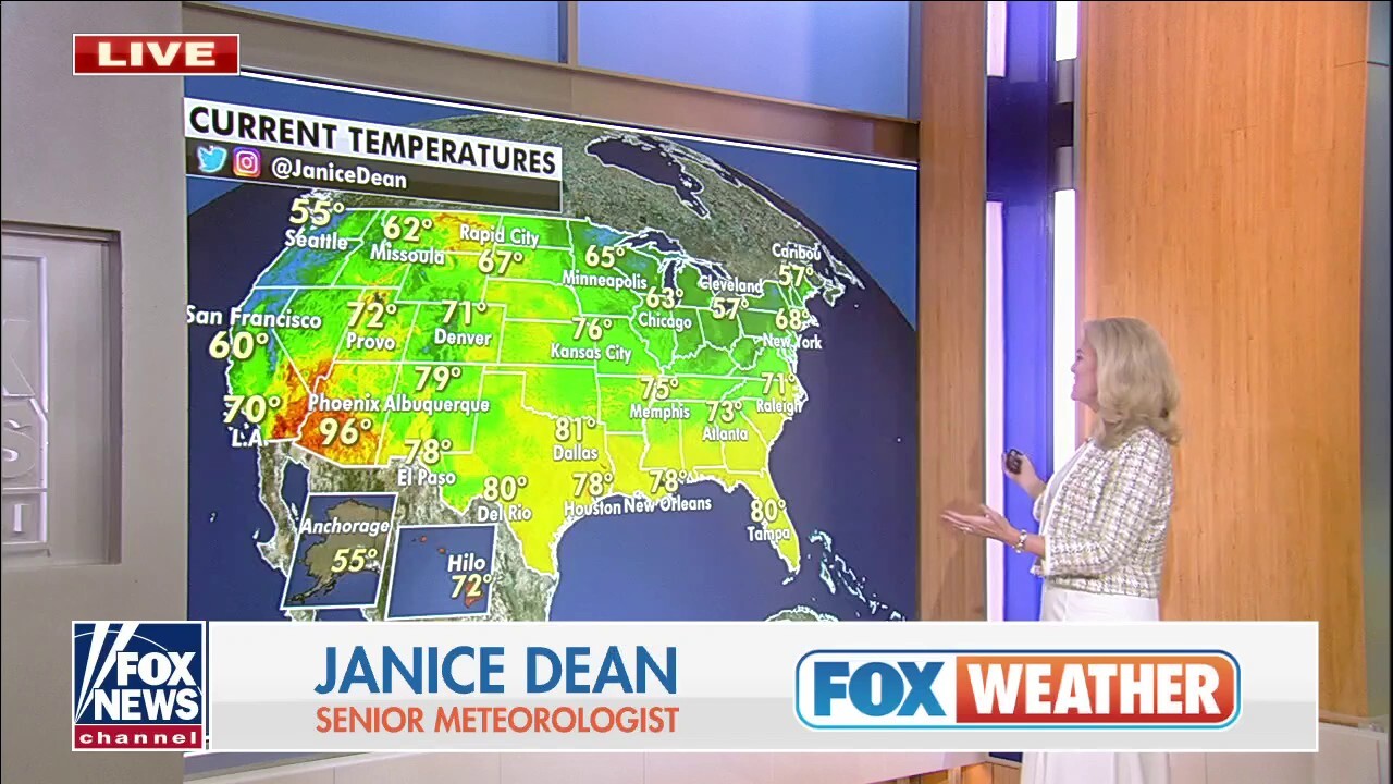 National weather forecast for June 15 Fox News Video
