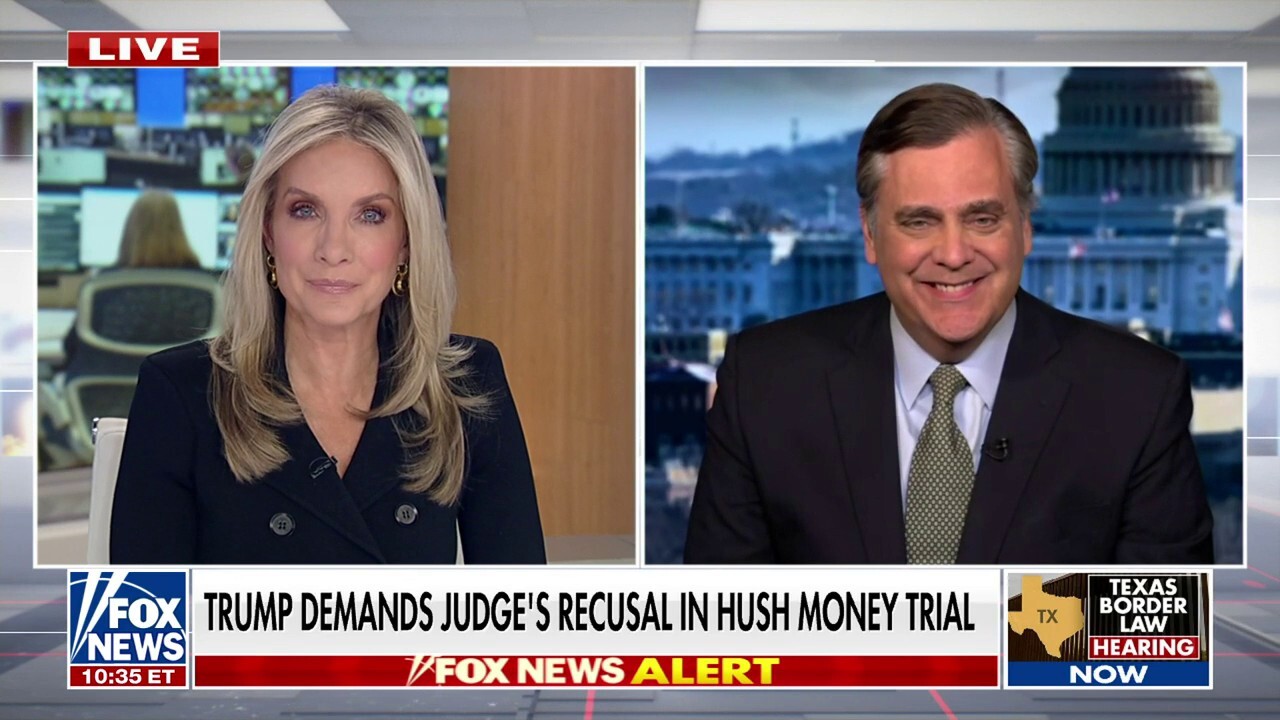 Jonathan Turley: It would be ‘easier to move the courthouse than the judge’ in Trump hush-money case