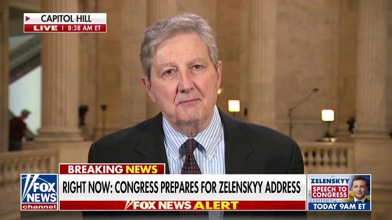 Sen. John Kennedy rips Biden over stance on Russia-Ukraine war: 'Weakness invites the wolves'