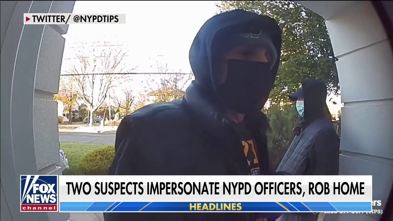 Two suspects impersonate NYPD officers, rob home